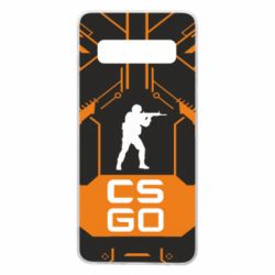 Чохол для Samsung S10 CS GO Chip Texture - PrintSalon