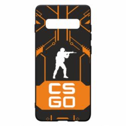Чохол для Samsung S10+ CS GO Chip Texture - PrintSalon