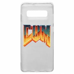 Чехол для Samsung S10+ Cum Doom logo - PrintSalon