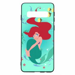 Чохол для Samsung S10 Cute and shy Ariel - PrintSalon