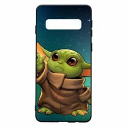 Чохол для Samsung S10 Cute Baby Yoda - PrintSalon