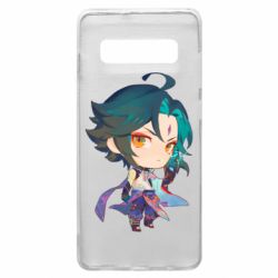 Чехол для Samsung S10+ Cute Chibi Xiao - PrintSalon