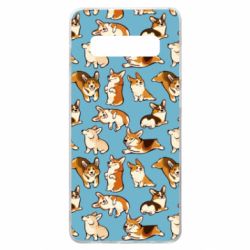 Чохол для Samsung S10+ Cute Corgis - PrintSalon