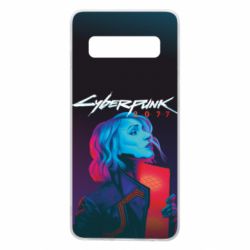 Чохол для Samsung S10 Cyberpunk Girl Portrait - PrintSalon