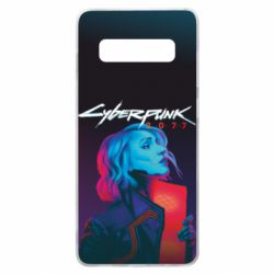 Чохол для Samsung S10+ Cyberpunk Girl Portrait - PrintSalon