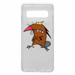 Чехол для Samsung S10 Daggett Beaver - PrintSalon