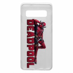 Чехол для Samsung S10 Дэдпул арт - PrintSalon