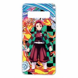 Чехол для Samsung S10 Demon Slayer Kimetsu No Yaiba