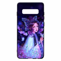 Чехол для Samsung S10+ Demon Slayer - Shinobu Kocho