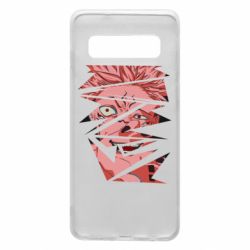 Чехол для Samsung S10 Demon Yuji Itadori-PrintSalon Чехол для Samsung S10 Demon Yuji Itadori