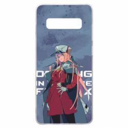 Чехол для Samsung S10+ DITF Zero Two Art - PrintSalon