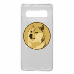 Чехол для Samsung S10 Dogecoin - PrintSalon