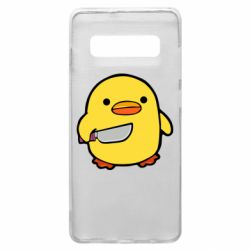 Чохол для Samsung S10+ Duckling With A Knife - PrintSalon