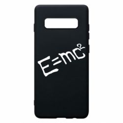 Чехол для Samsung S10+ E=mc2