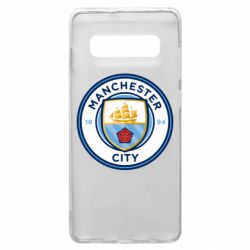 Чехол для Samsung S10+ FC Manchester City Logo - PrintSalon