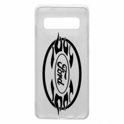 Чехол для Samsung S10 Fire ford - PrintSalon