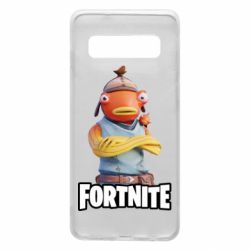 Чехол для Samsung S10 Fishstick Fortnite - PrintSalon