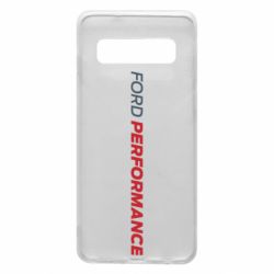 Чехол для Samsung S10 Ford Performance - PrintSalon
