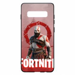 Чехол для Samsung S10+ Fortnite Kratos - PrintSalon