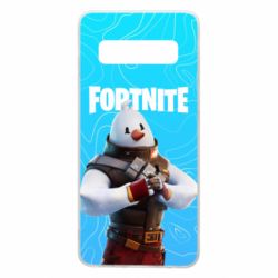 Чехол для Samsung S10 Fortnite Snowman - PrintSalon