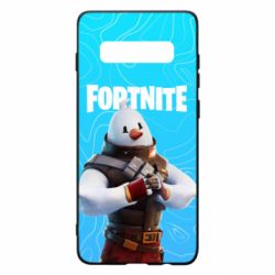 Чехол для Samsung S10+ Fortnite Snowman - PrintSalon