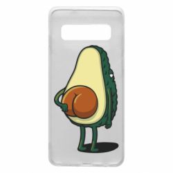Чехол для Samsung S10 Funny avocado - PrintSalon