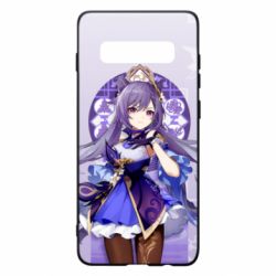 Чехол для Samsung S10+ Genshin Impact Ke Qing - PrintSalon