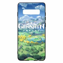 Чохол для Samsung S10+ Genshin Impact World - PrintSalon