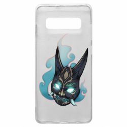 Чехол для Samsung S10+ Genshin Impact Xiao's mask - PrintSalon