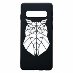 Чохол для Samsung S10 Geometric Owl - PrintSalon