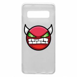 Чохол для Samsung S10 Geometry Dash Demon - PrintSalon