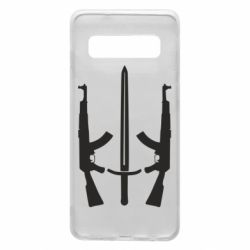 Чохол для Samsung S10 Герб добровольчих батальйонів - PrintSalon