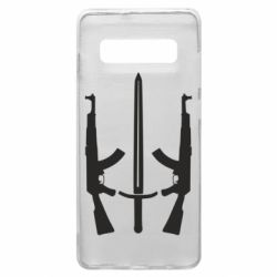 Чохол для Samsung S10+ Герб добровольчих батальйонів - PrintSalon