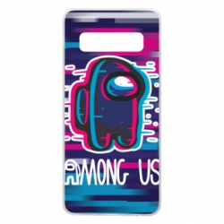 Чехол для Samsung S10 Glitch Among Us-PrintSalon Чехол для Samsung S10 Glitch Among Us