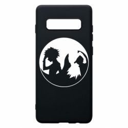 Чехол для Samsung S10+ Гун и Киллуа Инь Янь