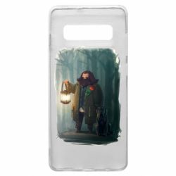 Чехол для Samsung S10+ Хагрид в лесу - PrintSalon
