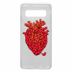 Чехол для Samsung S10 Heart of many cats - PrintSalon