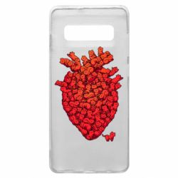 Чехол для Samsung S10+ Heart of many cats - PrintSalon