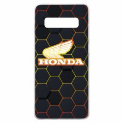 Чохол для Samsung S10+ Honda color logo - PrintSalon