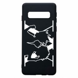 Чехол для Samsung S10 Hunter X Hunter Line Art-PrintSalon Чехол для Samsung S10 Hunter X Hunter Line Art