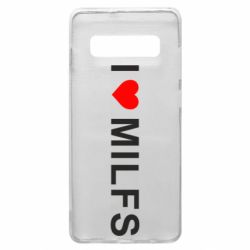 Чехол для Samsung S10+ I love MILFs - PrintSalon