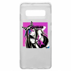 Чехол для Samsung S10+ Ибуки Миода глитч - PrintSalon