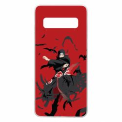 Чохол для Samsung S10 Itachi Uchiha with crows - PrintSalon