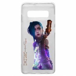 Чехол для Samsung S10+ Jinx Arcane - PrintSalon