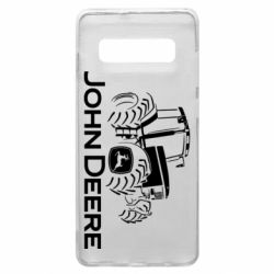 Чохол для Samsung S10+ John Deere Logo, Tractor - PrintSalon