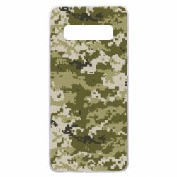 Чохол для Samsung S10+ Камуфляж ЗСУ - PrintSalon