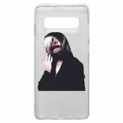Чехол для Samsung S10+ Kaneki Portrait - PrintSalon