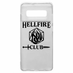 Чехол для Samsung S10+ Клуб Адского Огня - PrintSalon