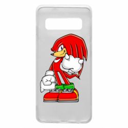 Чехол для Samsung S10 Knuckles the Echidna - PrintSalon