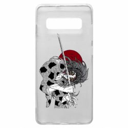 Чехол для Samsung S10+ Kokushibo Tsugikuni - PrintSalon